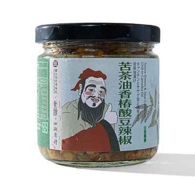 Product info: 苦茶油香椿酸豆辣椒(本島賣場)