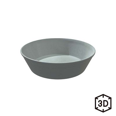 Product info: 元 卵白釉印花番蓮紋碗，內壁印「樞府」款　數位收藏