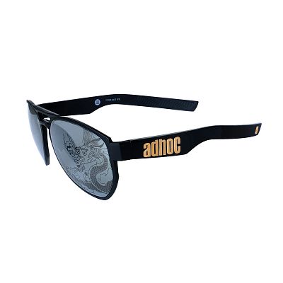 TITAN  aviator sunglasses with blue and white dragon pattern